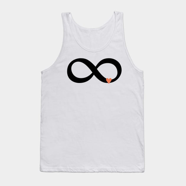 Infinity Love - Always Tank Top by lr_venus